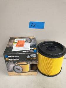 lot 12 image: VACMASTER STANDARD DRY FILTER