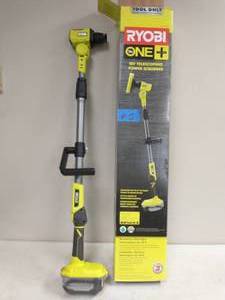 lot 45 image: RYOBI 18-Volt ONE Cordless Telescoping Power Scrubber (Tool Only)