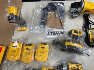 lot 57 image: Dewalt 20V MAX Li-Ion Tough System 7-Tool Combo Kit