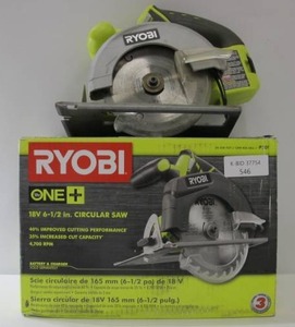 Ryobi 18-Volt ONE Cordless 6-12 in. Circular Saw (Tool Only)