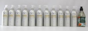 Lot of 12 Bottles Hand Sanitizer Soap - 122 oz Total
