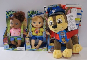 Lot of 2 Littles Doll Toys  Paw Patrol Toy