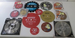 Lot of 10 Assorted Saw Blades - Diablo, Makita, Ridgid, Avanti