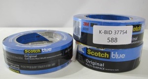 4 Rolls Scotch Blue Painting Tape