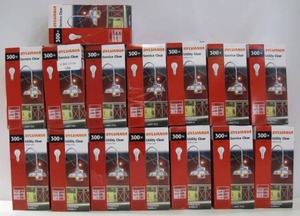 15-Pack Sylvania 300w Service Utility Clear Light Bulbs 750 Lumens