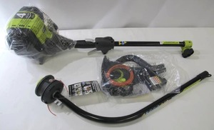 Ryobi RYCCS 4-Cycle 30cc Attachment Capable Curved Shaft Gas Trimmer