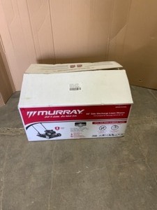 lot 3 image: MURRAY 20 IN. 125 CC BRIGGS & STRATTON GAS WALK BEHIND PUSH MOWER. SEE PICTURES