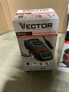 lot 13 image: ASSORTED VECTOR BATTERY CHARGER, INVERTER & POWER STATION. SEE PICTURES