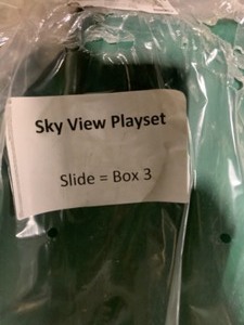lot 73 image: CREATIVE CEDAR DESIGNS SKY VIEW SWINGSET. SEE PICTURES