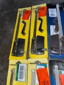 ASSORTED WINDOW HAND CASEMENT OPERATORS. VARIOUS KINDS. SEE PICTURES