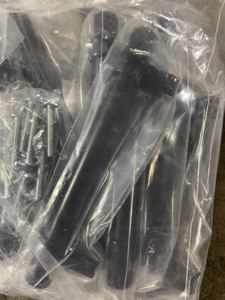LIBERTY ESSENTIALS 3-34 IN. (96MM) CENTER-TO-CENTER WRAPPED MATTE BLACK BAR PULL (12-PACK). SEE PICTURES