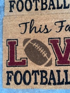 HOME ACCENTS HOLIDAY 18 IN. X 30 IN. DOOR MATS. SEE PICTURES