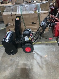 LEGEND FORCE 24 IN. TWO-STAGE GAS SNOW BLOWER WITH ELECTRIC START. SEE PICTURES