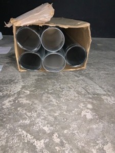 SELKIRK 5 IN. X 60 IN. ROUND TYPE B GAS VENT PIPE. SEE PICTURES