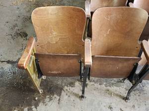 Set of 6 Seats - Right Hand End Piece