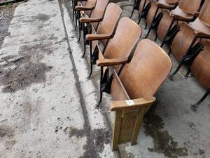 Set of 6 Seats - Left Hand End Piece