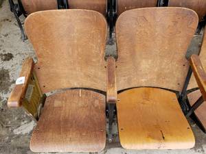 Set of 5 Seats - Right Hand End Piece