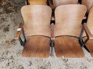 Set of 6 Seats - Left Hand End Piece