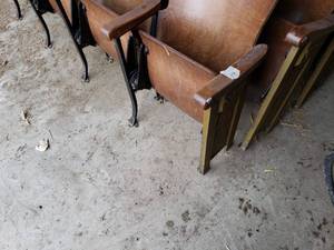 Set of 5 Seats - Left  Hand End Piece