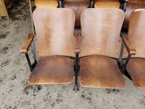 Set of 5 Seats - Left  Hand End Piece