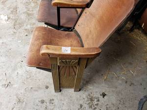 Set of 6 Seats - Left Hand End Piece