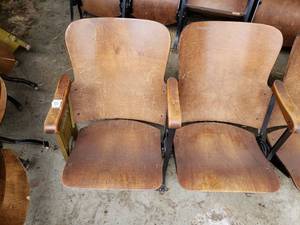 Set of 6 Seats - Right Hand End Piece