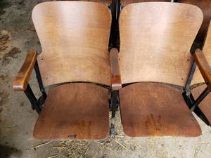 Set of 6 Seats - Left Hand End Piece