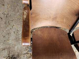 Set of 6 Seats - Left Hand End Piece