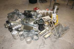 lot 46 image: Ductwork Pieces and Covers