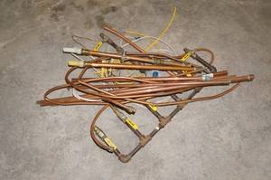 lot 49 image: Copper Sections with Valves