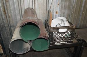 lot 62 image: Scrap Aluminum Sheeting
