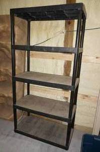 lot 75 image: Plastic Shelf