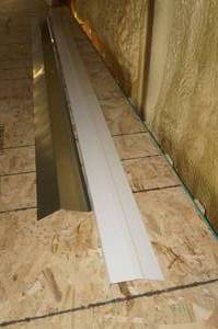 lot 93 image: Galvanized Valley Flashing, Aluminum Fascia Cladding