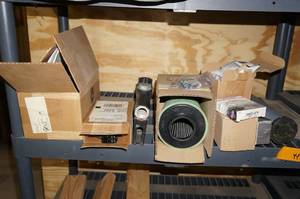 lot 78 image: Contents of Shelf - Tractor and Automotive Items