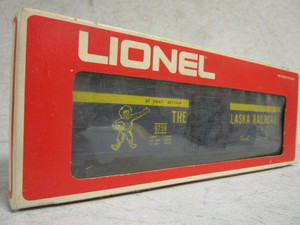 LIONEL ALASKA RR BOX CAR - NEW WITH ORIGINAL BOX