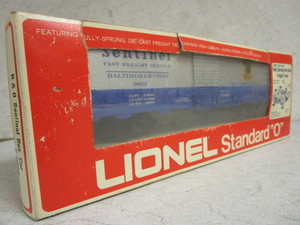 LIONEL B&O SENTINEL BOX CAR - NEW WITH ORIGINAL BOX