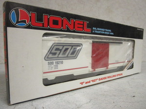 LIONEL SOO LINE BOX CAR - NEW WITH ORIGINAL BOX