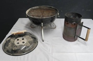 lot 57 image: LITTLE WEBER GRILL AND CHARCOAL STARTER