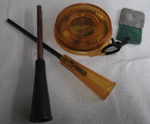lot 65 image: PRIMOS HUNTING CALLS AND CRYSTAL