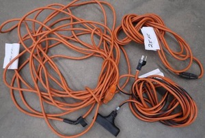 lot 82 image: EXTENSION CORDS
