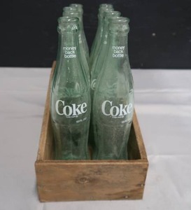 lot 116 image: VINTAGE BOX N BOTTLES