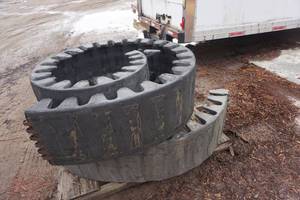 Over The Tire Skid Loader Skid Steer Rubber Tracks