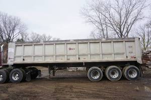 1996 Trailstar Model CE-1 32 Tri Axle Aluminum Hydraulic End Dump Trailer