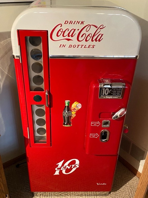 10 cent coke machine