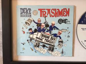 lot 32 image: The Trashmen Bringing Back The Trash Framed ArtCD and Cover