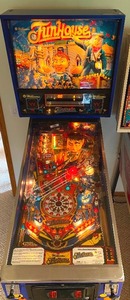 lot 2 image: Willams Fun House Pinball Machine (1990)