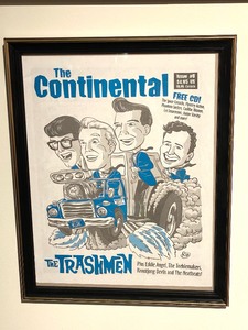lot 21 image: The Trashmen Framed Art Lot