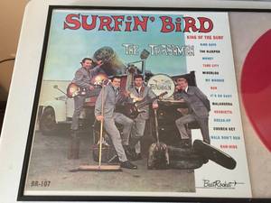 lot 57 image: The Trashmen Surfin Bird Album Framed Album w Cover