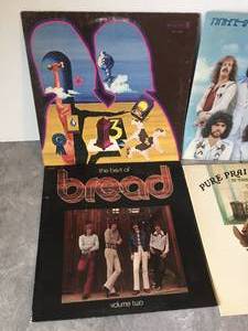 lot 71 image: Vintage Rock Albums 3 Dog Night, Pure Prairie League and Bread