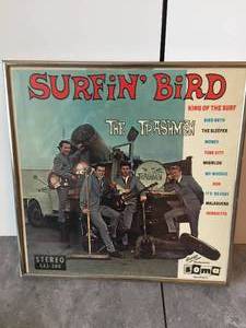 lot 77 image: The Trashmen Surfin Bird Framed Album Cover